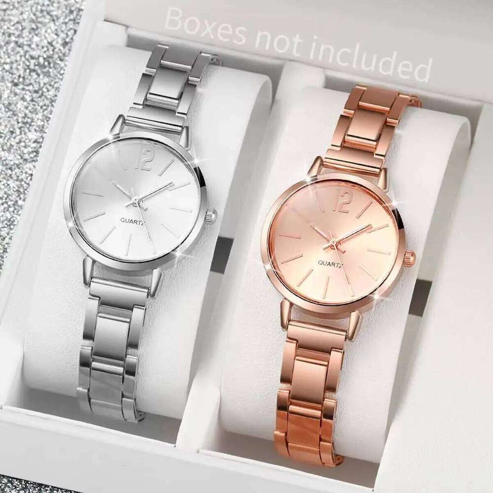 1/2/3PCS Simple Dial Women Quartz Fashion Small Ladies Wrist Reloj Mujer Girls Clock GiftWithout Box H260228