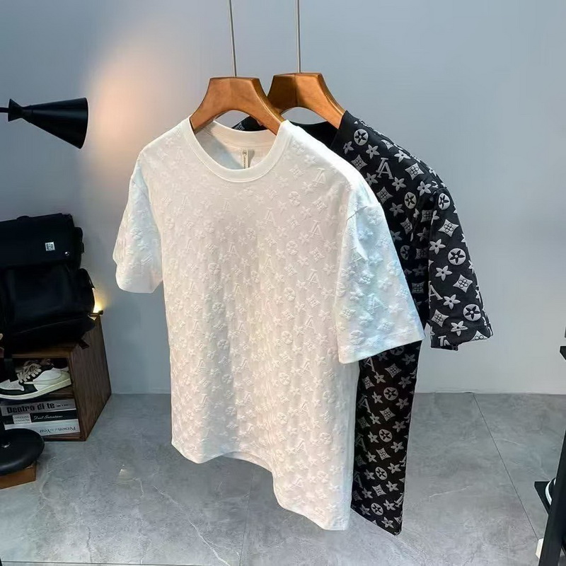 men luxus shirt t shirt designer shirt designer clothes men Luxury Brand Short Sleeve Fashionable Simple summer Breathable V-Neck