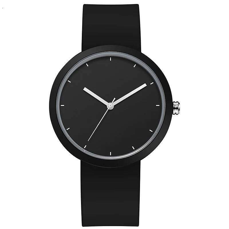 Minimalism For Women 41mm Case with PVD Finish Rubber Strap H260228