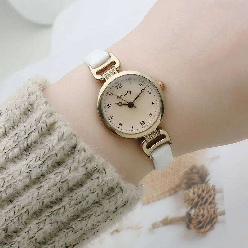 Ladies Thin Belt , Digital Small Dial H260228
