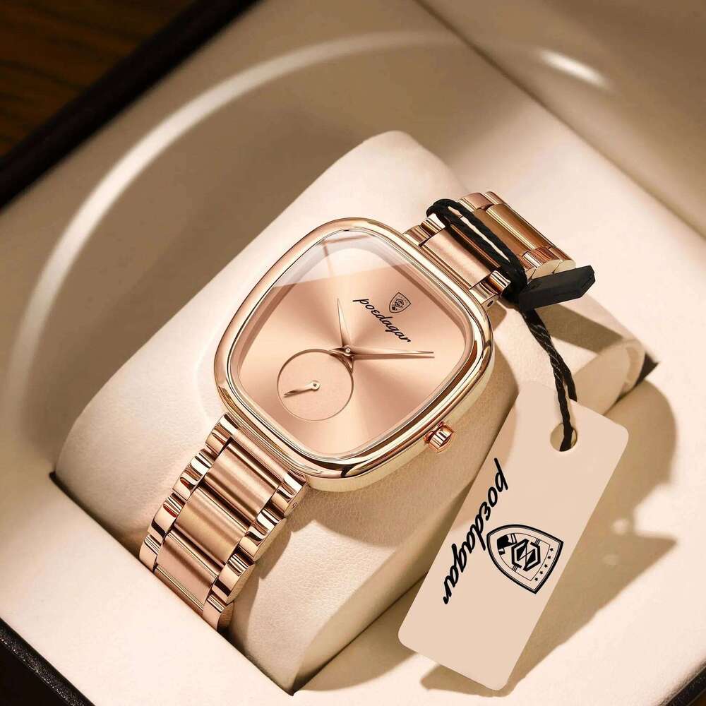 POEDAGAR Elegant For Woman Waterproof Stainless Steel Women's Quartz es Simple High Quality Ladies Wrist H260228