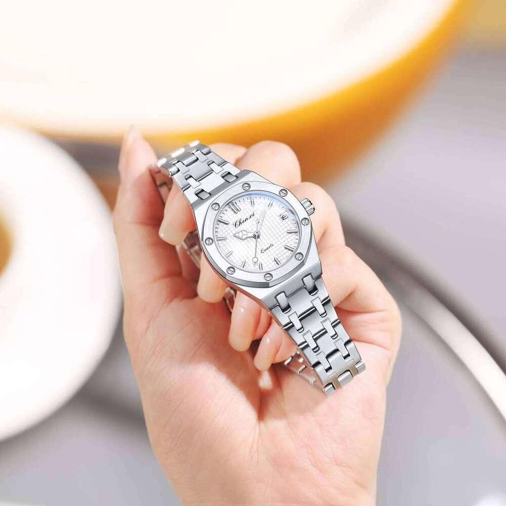 CHENXI Fashionable Classic Wrist Waterproof Luminous Calendar Quartz es for Woman Relojes Para Damas H260228