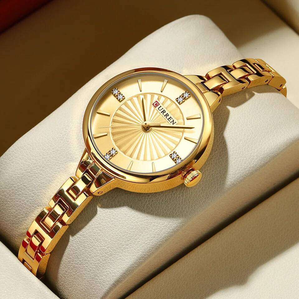 CURREN Luxury Quartz es For Women Magnetic Ladies Sports Dress Wrist Clock Relogio Feminino H260228