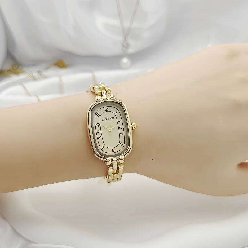 Fashion women's oval , vintage quartz temperament H260228