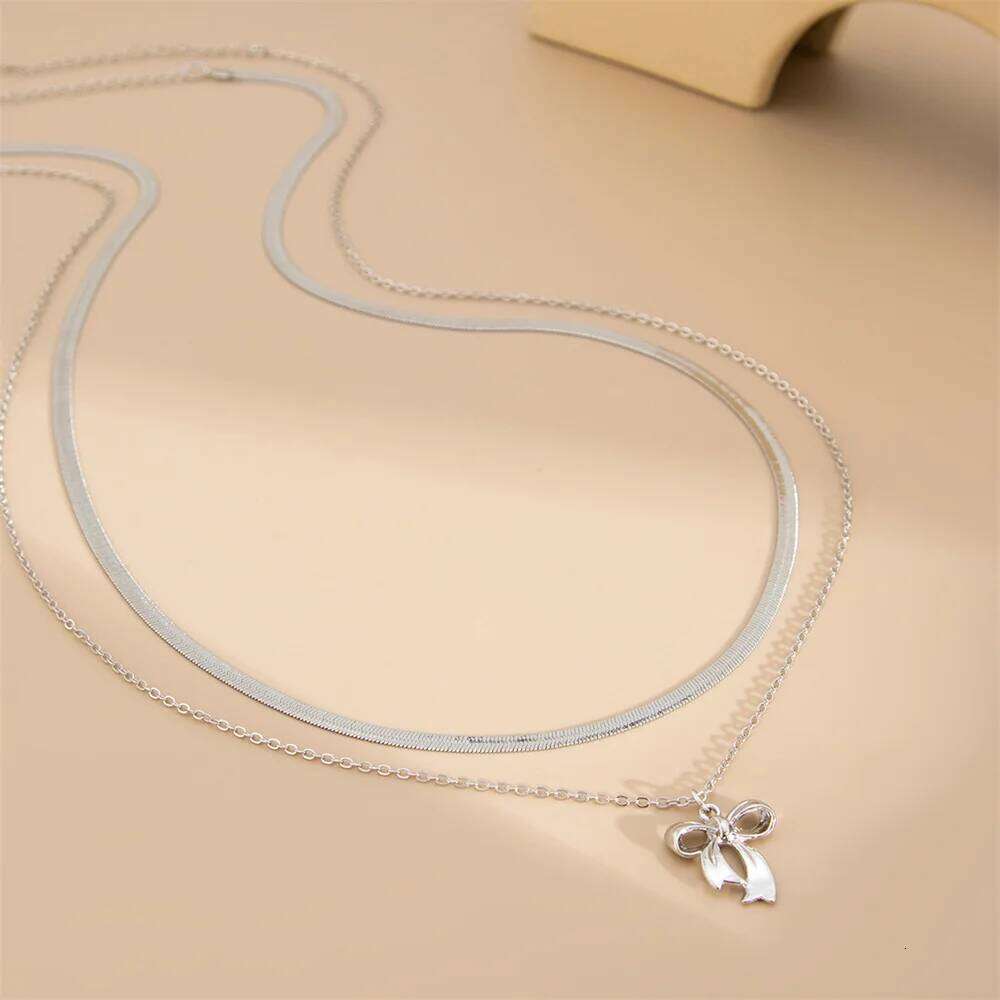 Boho Bow Pendant Snake Waist Women'S Adjustable Stacked Layered Body Chain Summer Accessories Girl Gift H260228