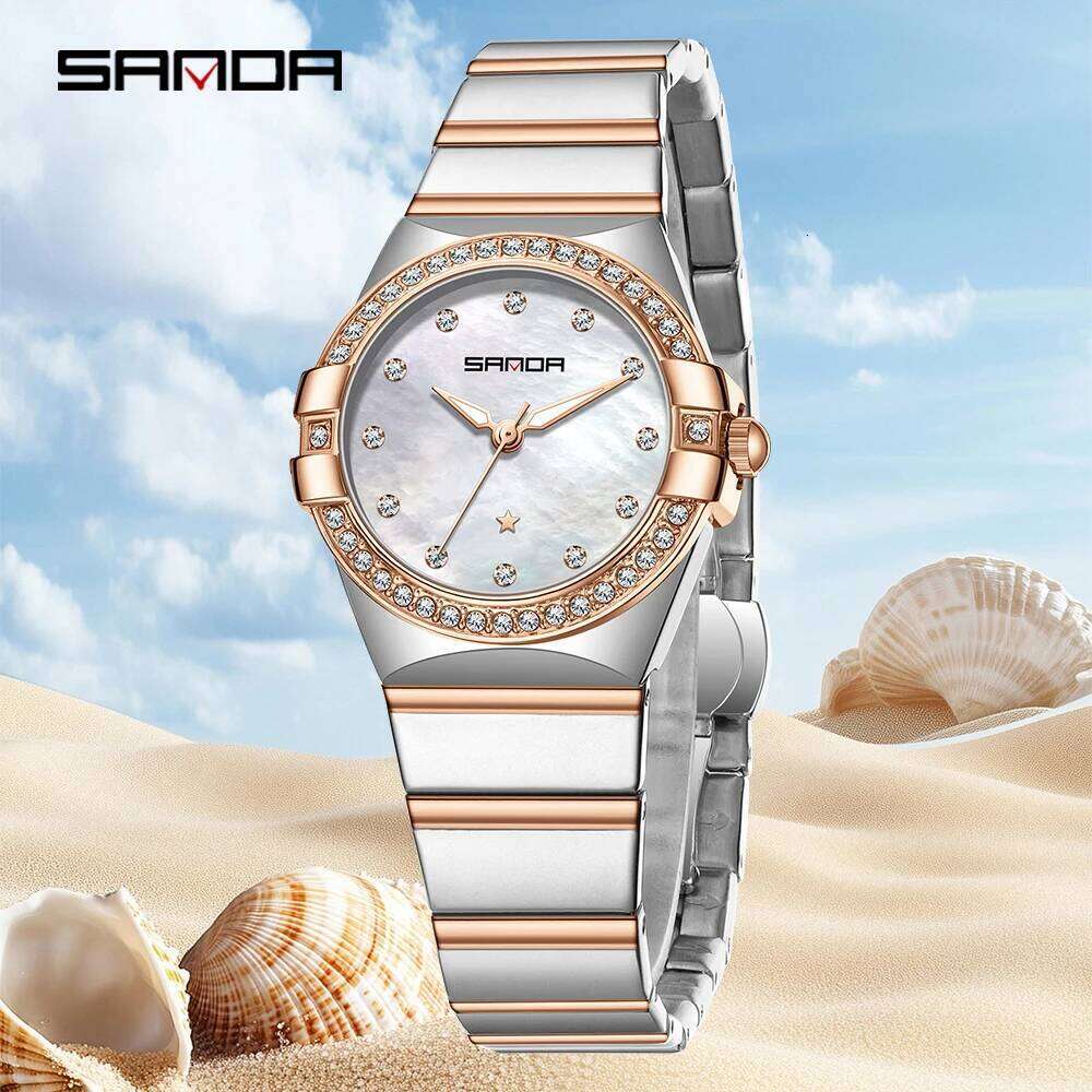 SANDA 1148 Simple and Elegant Quartz Retro Waterproof Fashion Business Women's H260228