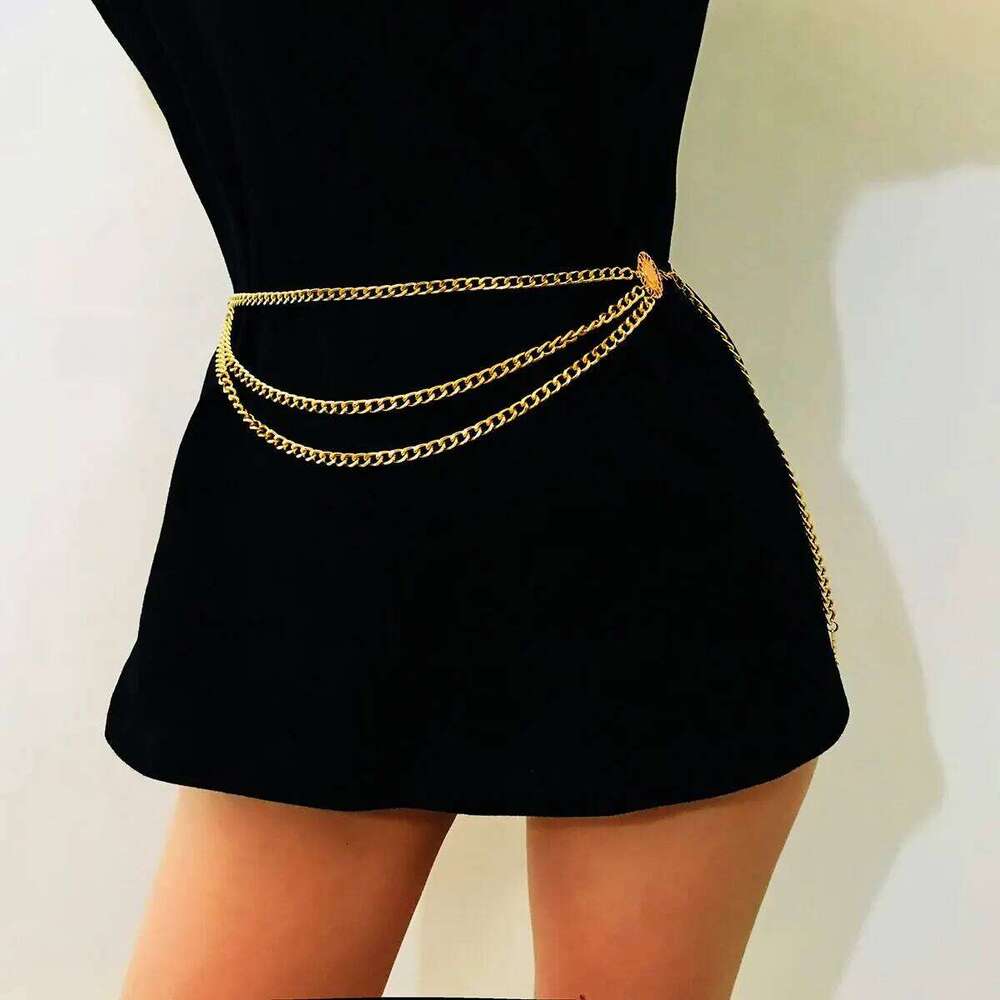 Boho Sexy Sunflower Queen Head Coin Tassel Pendant Waist Belly Belt Chain Women Summer Bikini Rave Body Jewelry Y2K Accessories H260228