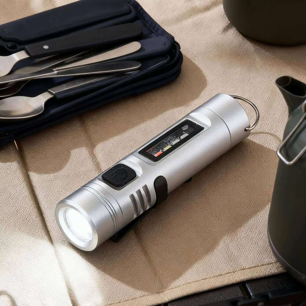 LED Mini Flashlight High Brightness Lightweight Adjustable Torch Light For Night Walking Fishing Hiking Traveling Reading Z260301