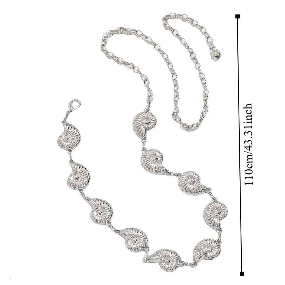 Sea Series Ornaments Conch Bohemian Waist Belt High-end Jewelry Shell Beach Body Chain H260228
