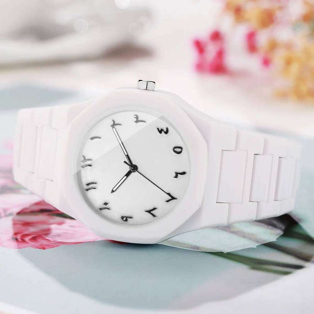 Fashion Plastic Strap Quartz Casual Women es Reloj Mujer Girls Clock Gift No Box H260228