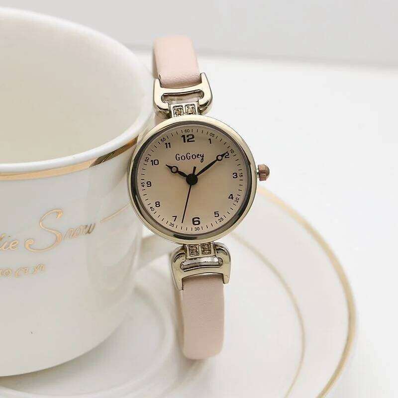 Ladies Thin Belt , Digital Small Dial H260228
