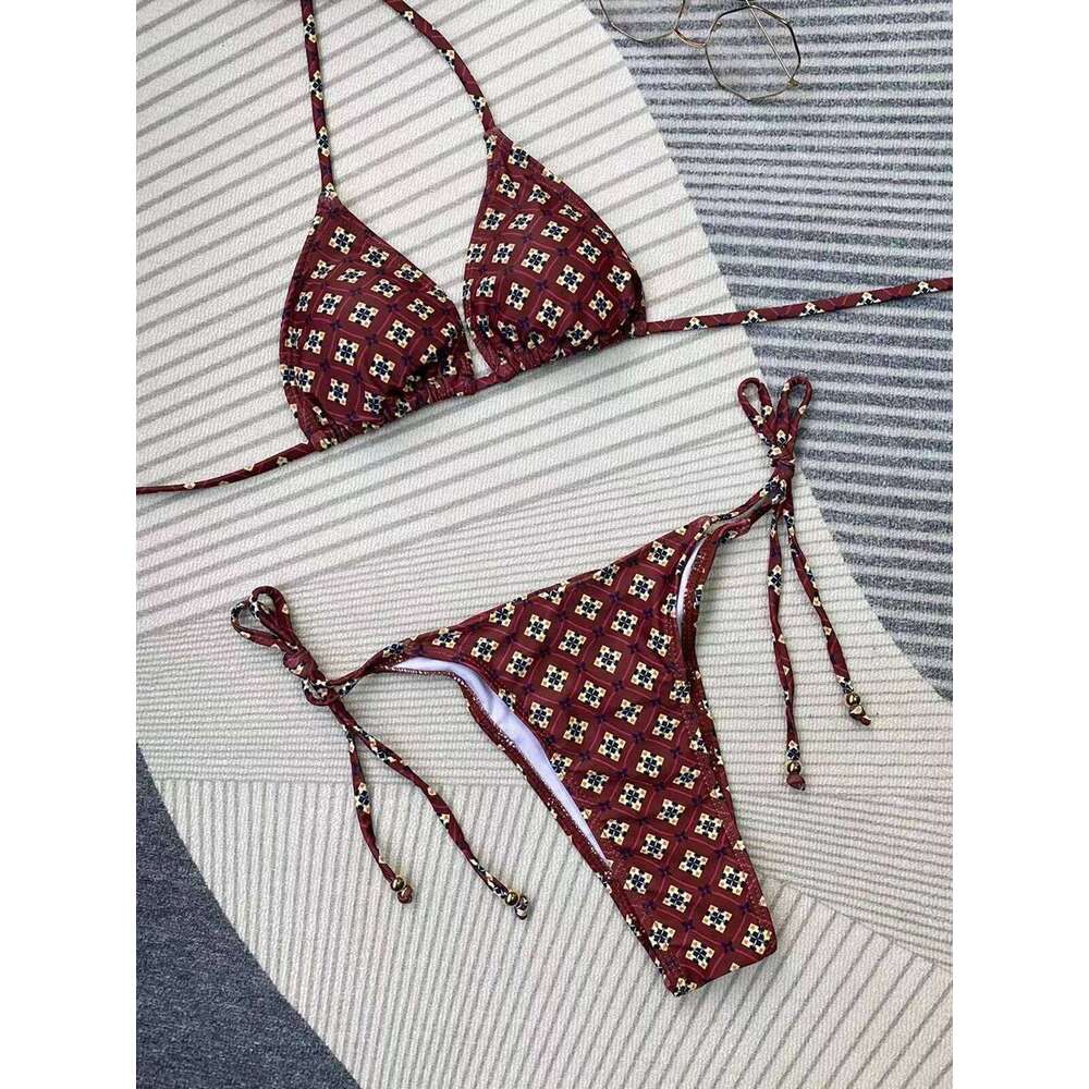 Push Up Bikini High Waist Women Swimsuit Bandage Female Swimwear Thong Bathing Sexy Biquini Swimming Suit Bikinis Set Z260301