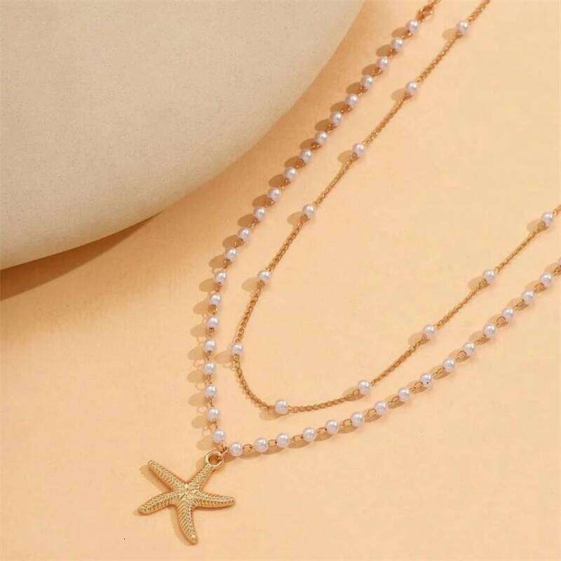 Fashionable Double Layer Imitation Pearl Waist for Women Minimalist Sexy Sequin Link Belly Chain Beach Jewelry H260228