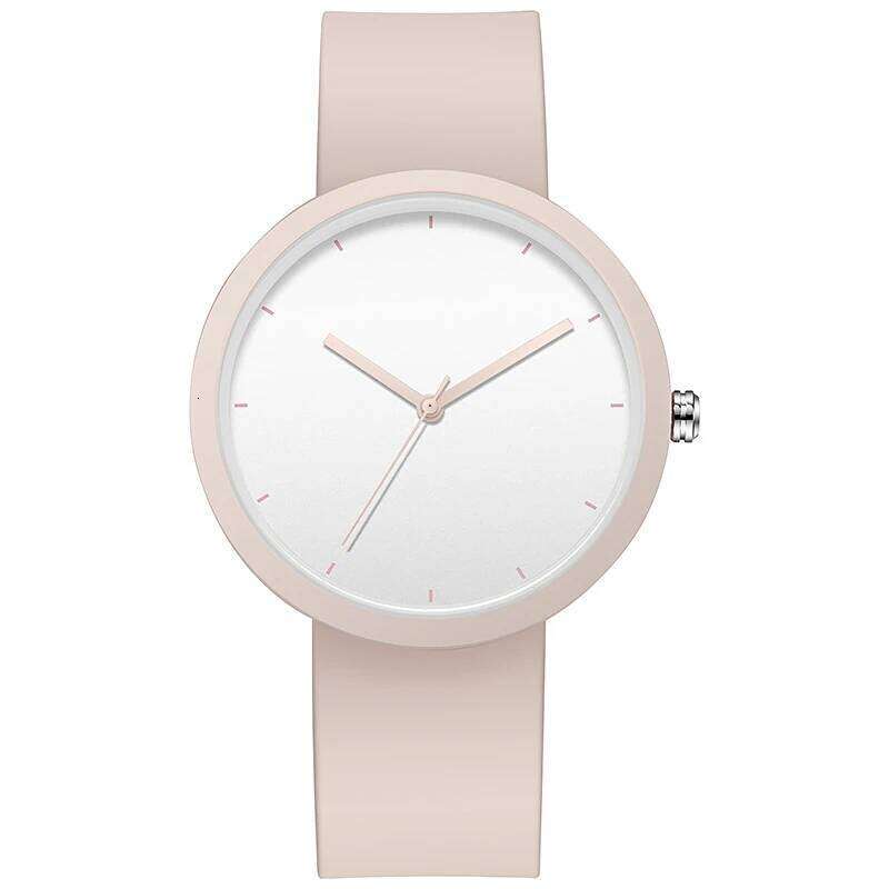 Minimalism For Women 41mm Case with PVD Finish Rubber Strap H260228