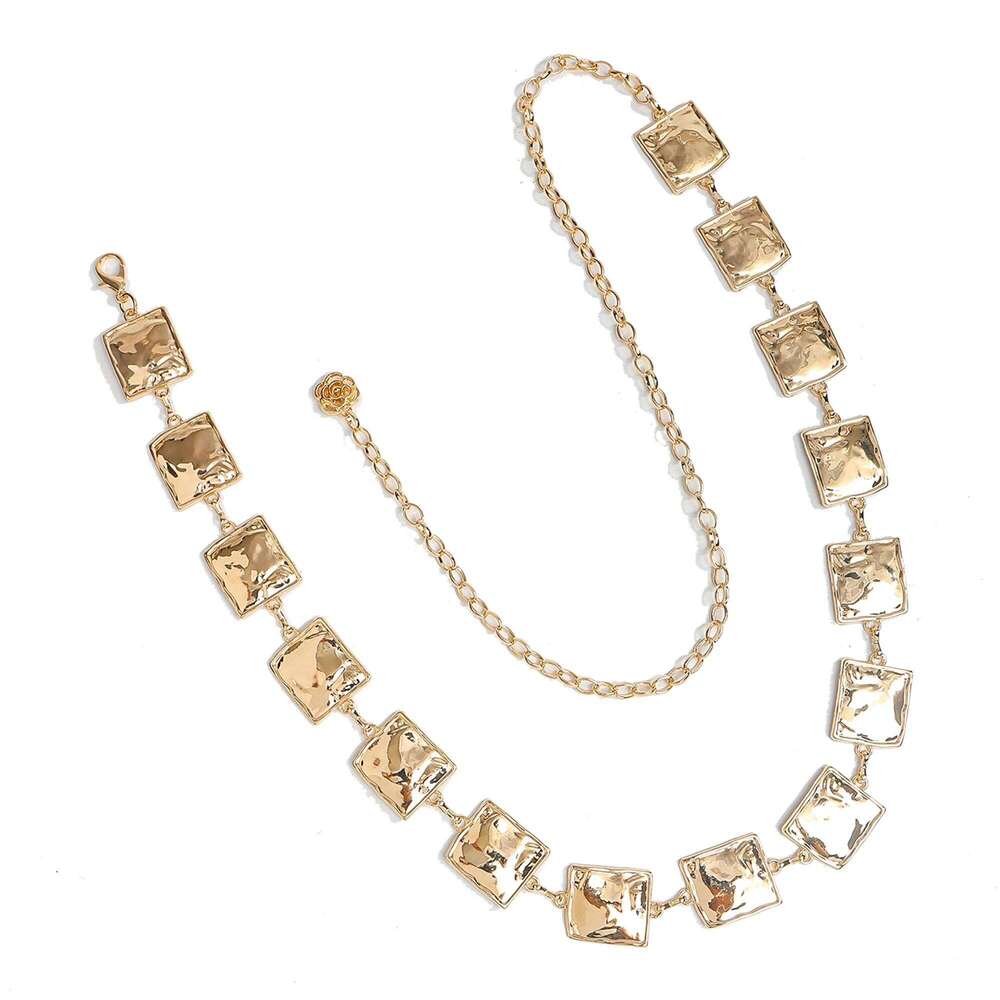 1pc Fashion High-End Waist Chain Women's Belt Decorative Accessory for Skirts H260228