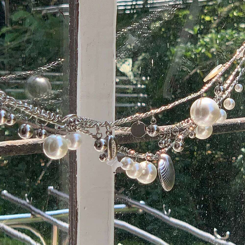 Body jewelry woman Pearl belly waist chain with Skirt Metal Chain Sexy Pendant Adjustable Navel Accessories sexy ty for women H260228