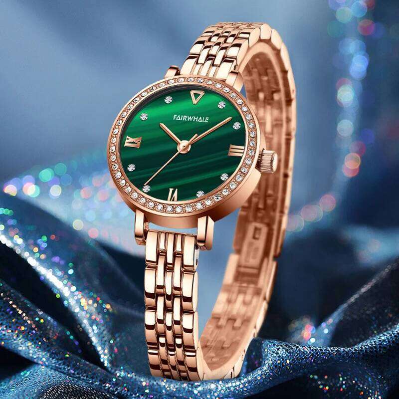 Mark Fairwhale 3250 Fashion Women's Quartz Minimalist Starry Sky Stainless Steel Beautiful Unique es for Women H260228