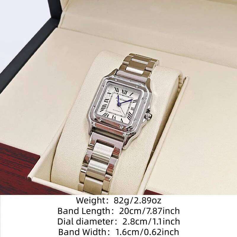 Light Small Square Elegant High-End Women's Luxurious, Fashionable, Casual, Simple, Compact, Trendy Female Students, European American Style Quar