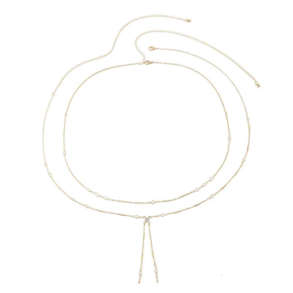 Layered Tassels Body Jewelry Women Trendy Sexy Summer Beach Waist Chain Belt 2024 Fashion Belly Dance Accessories H260228