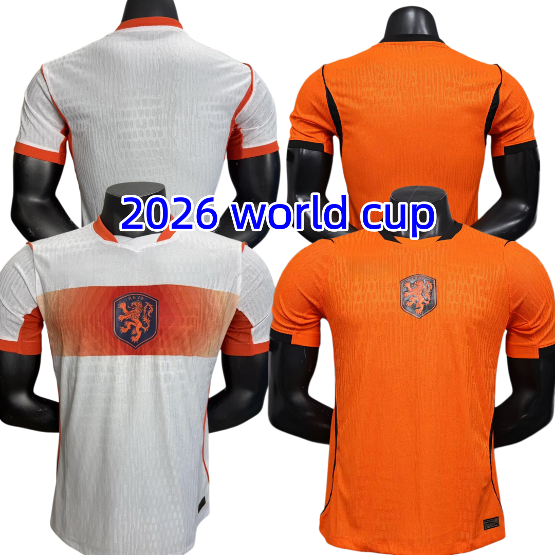 26 27 Netherlands Dutch jersey Holland world cup 2026 retro Soccer Jersey Bergkamp ROBBEN vintage National Team football tops Shirt Kids Kit MEMPHIS GAKPO maillot
