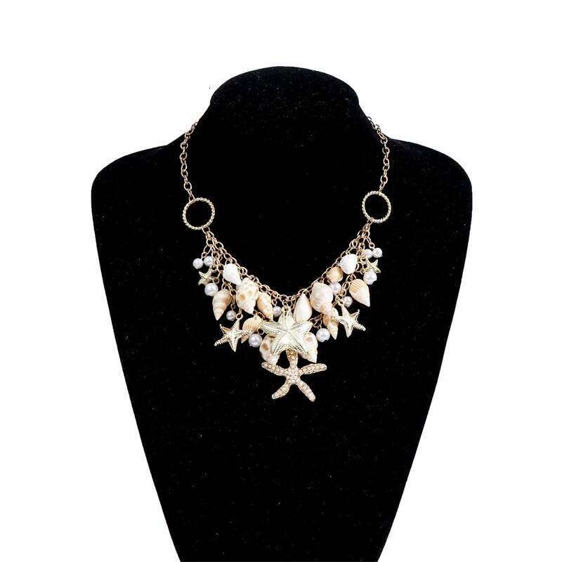 Boho Starfish Conch Shell Pendant for Women Sexy Trendy Pearl Beaded Waist Link Bikini Belly Chain Girl Body Jewelry H260228