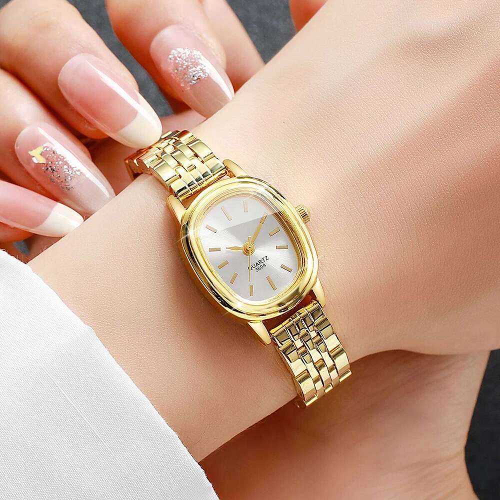 Fashion Oval Dial Women es Ladies Analog Quartz Wrist Reloj Mujer Girls Clock Gift Without Box H260228