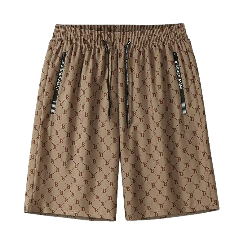 Luxury Brand Designer Clothes Summer New B Letter Shorts For Men Casual Sports Quick-Dry Five-Point Ultra-Thin Breathable Running Beach Shorts For Men