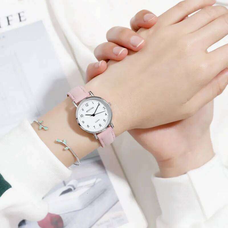 Fashion For Women Leather Belt es Ladies Luxury Analog Quartz Luminous Wrist Clock Relogio Feminino H260228