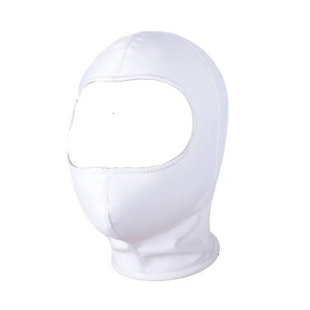 2026 New PU Leather Open Eye Face Blindfold Sexy Fetish Hood Mask Head Bondage Adult Games Toys For Couple Adult adult toys Toys Men Sex Product 011