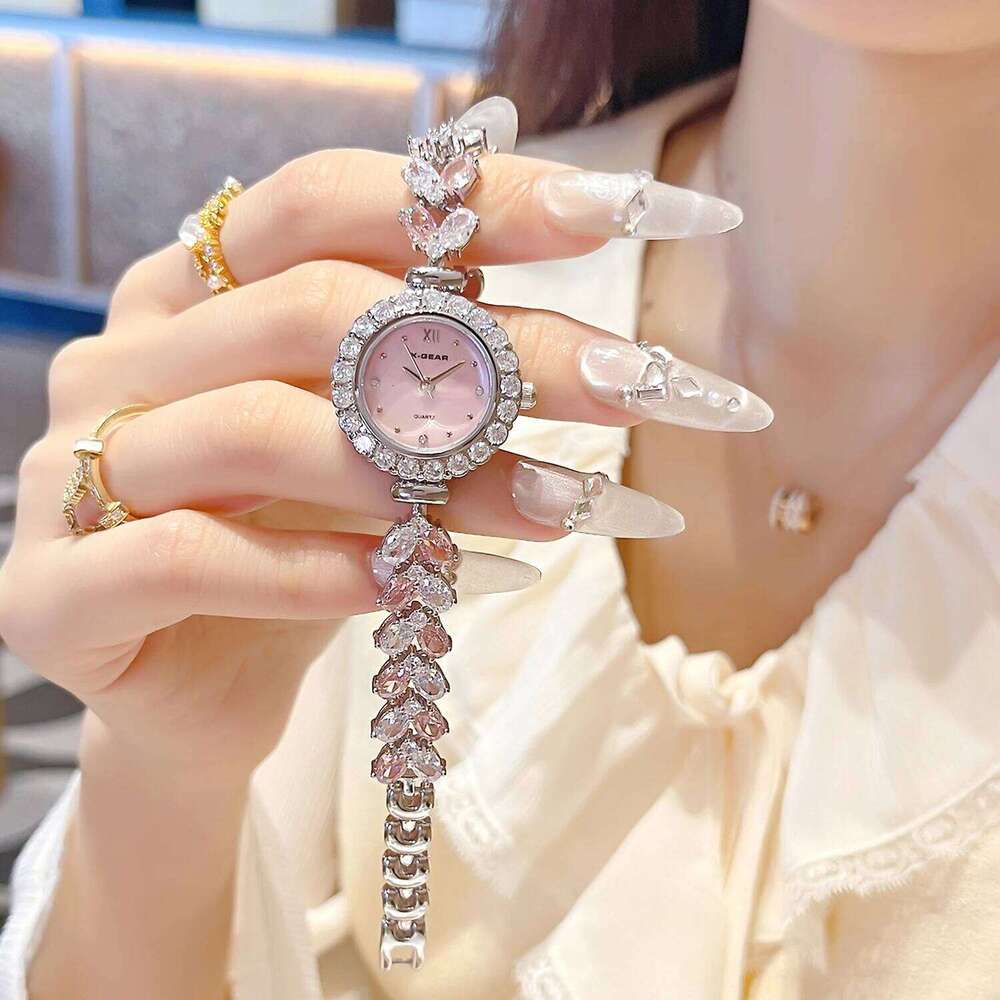 Elegant Simple Women's Quartz Wrist Fashionable Waterproof Ladies' Timepiece H260228