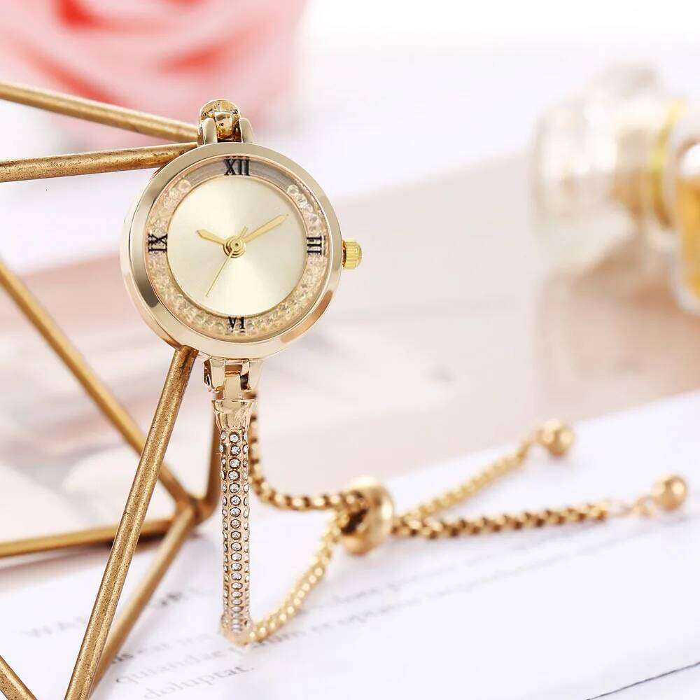 Fashion Women's Fine Strap Female Analog Quartz es Clock Relojes H260228