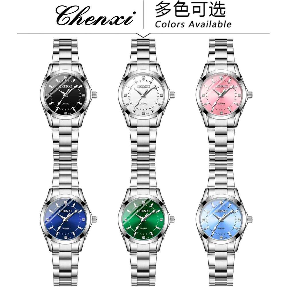 Elegant Womens Quartz Minimalism Design Stainless Steel Waterproof Fashion Ladies Wrist Gift H260228