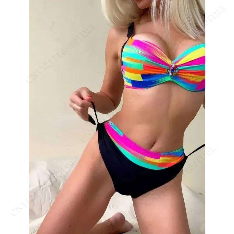 Sexy Bikinis Swimsuits Women's Swimwear Push Up Female Beach Swimming Wear Bathing Suits Brazilian Bikini Set Pool Bather Z260301