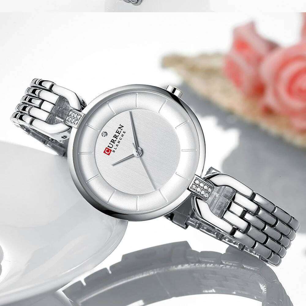 Curren 9052 Relojes Para Damas Steel Belt Quartz Women's Simple Fashion es for Women Relogio Feminino H260228