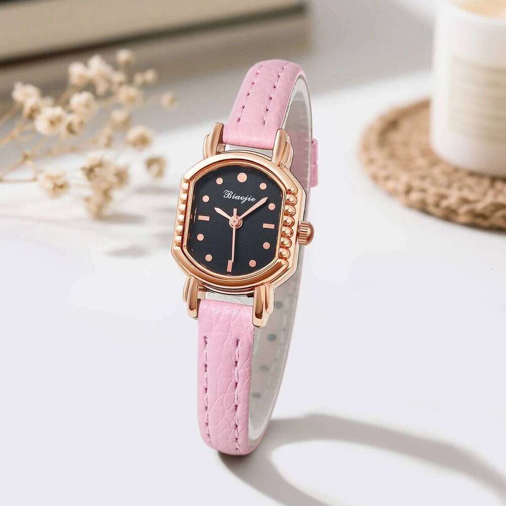 Fashion Exquisite Temperament PU Leather Quartz es for Women H260228