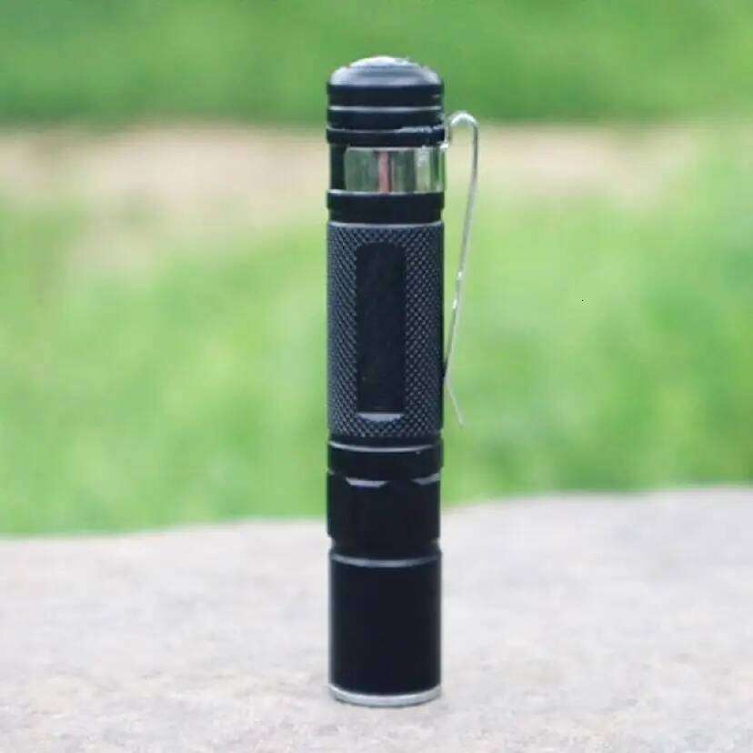 1 Pcs Mini Shaped Made Of Aluminum Alloy Waterproof With Pen Clip Gift Light Small Flashlight Z260301