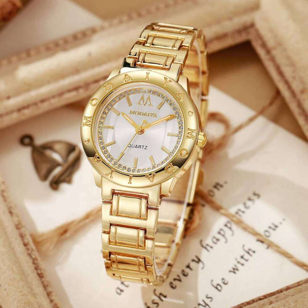 New Luxury Ladies Wristes Fashion Diamond Women's Quartz es Top Brand Woman's Gifts Clock H260228
