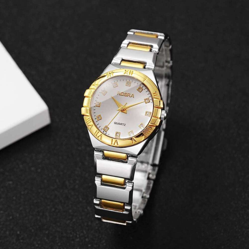 Rhinestone Women Quartz Fashion Stainless Steel Strap Wristes For Ladies Clock Reloj MujerWithout Box H260228