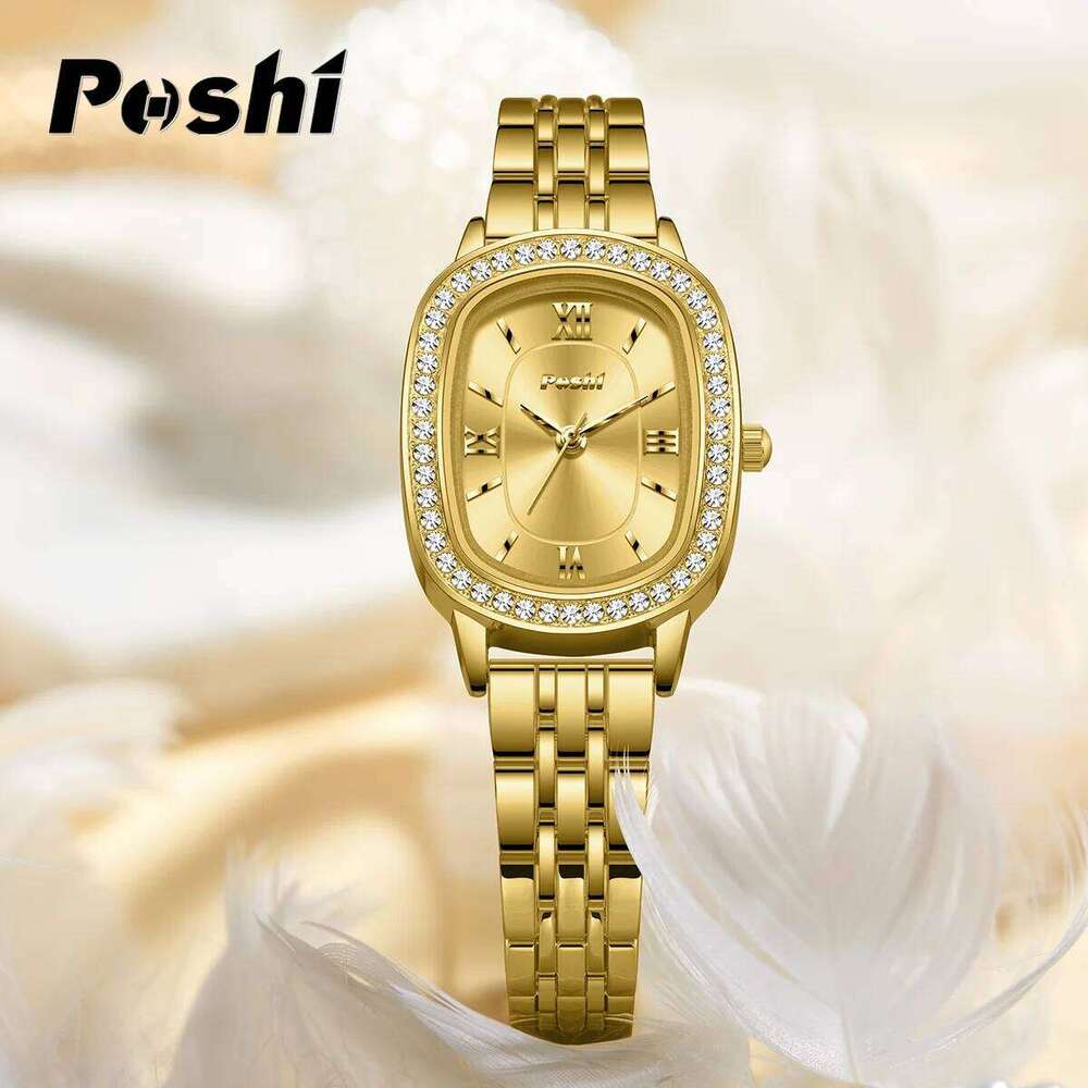 POSHI 995 Fashion Elegant For Women Original Design Casual Lady Wrist Luxury Quartz es Alloy Strap H260228