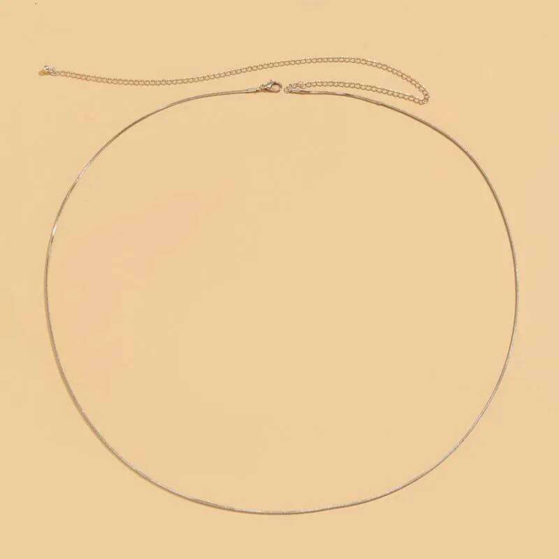 Simple Silver Color Double Layered Waist for Women Fashion Metal Shiny Thin Belly Chain Body Jewelry Wedding Accessories H260228
