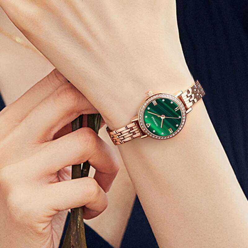 Mark Fairwhale 3250 Fashion Women's Quartz Minimalist Starry Sky Stainless Steel Beautiful Unique es for Women H260228