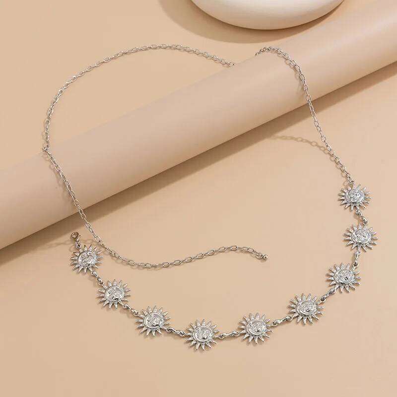 New Boho Sun Waist Belly for Women Summer Sexy Bikini Belt Adjustable Body Chain Festival Jewelry Accessories Gifts H260228