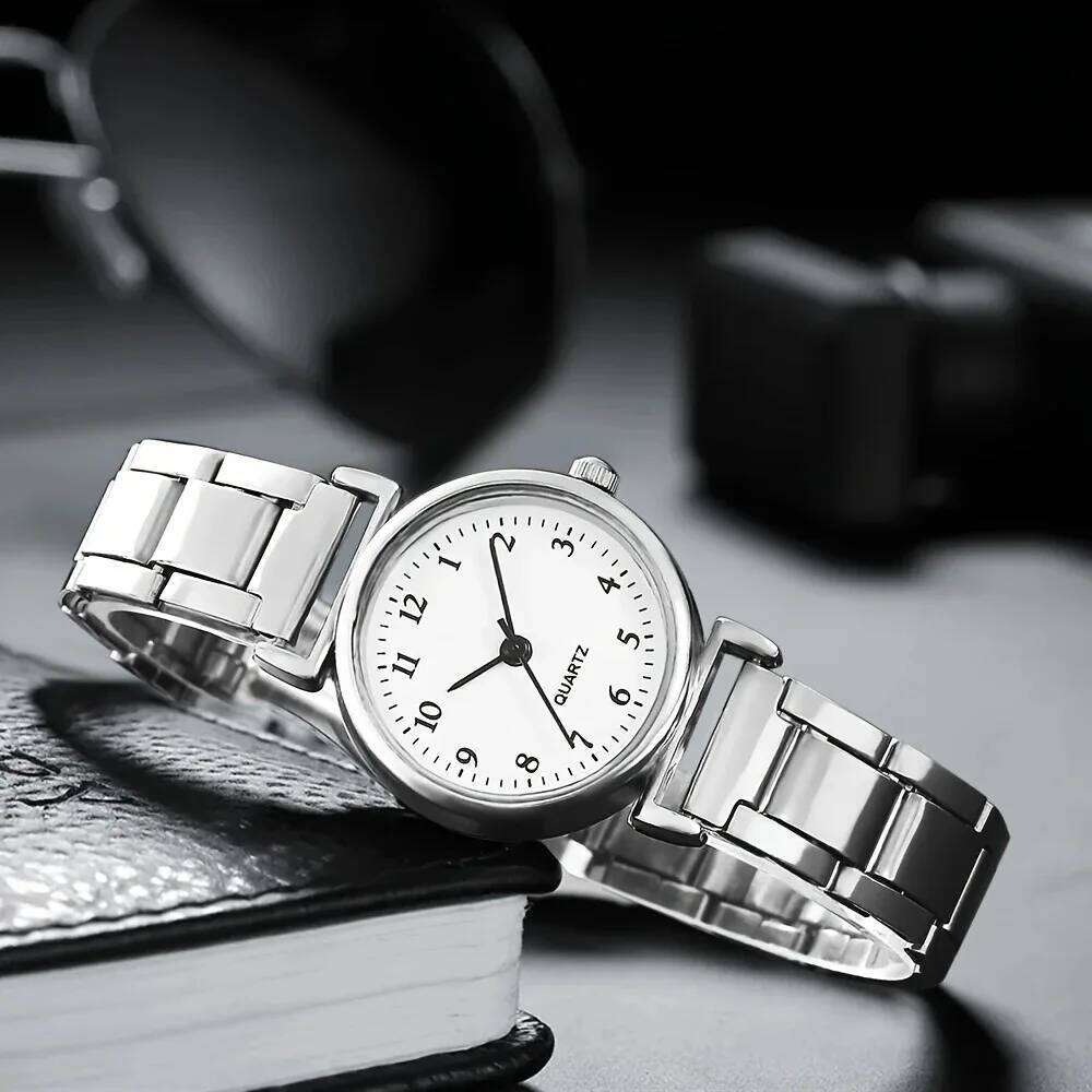 Silver For Women Small Dial Ladies Wrist Steel Elegant Quartz Female Clock Fashion Gift reloj mujer H260228