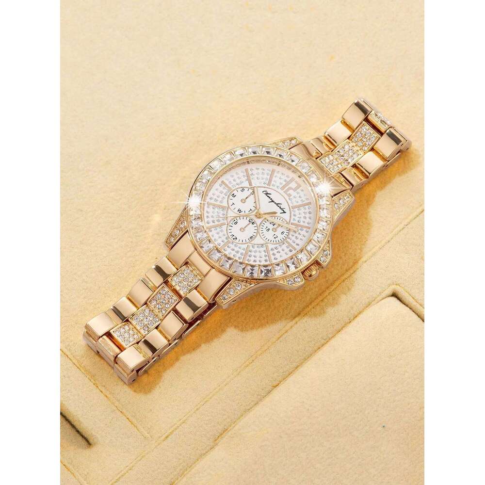 Fashion Women Quartz Set Strap Ladies Wrist Alloy Female Clock Reloj Mujer H260228