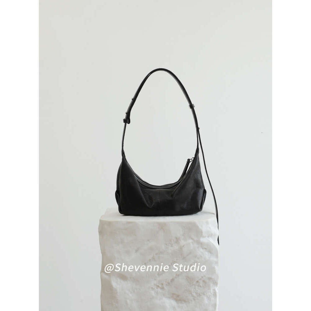 Luxury Shoulder Bags Totes Hobo Korean Niche Cowhide Underarm Single Genuine Leather Dumpling High End Crossbody Fashion Women S Bag SENYY