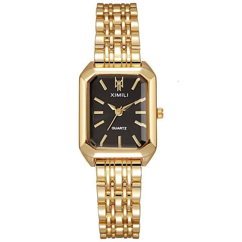 Fashion Rectangle Simple Dial Women Casual Alloy Strap Wrist For Ladies Reloj Mujer Girls Clock Gift H260228