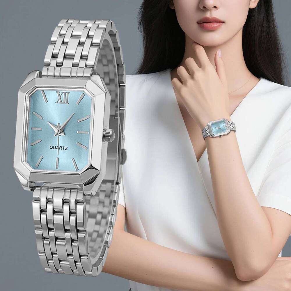 Brand Wrist Women Alloy Strap Quartz es Ladies Clock Festival Gift Valentine's Day H260228