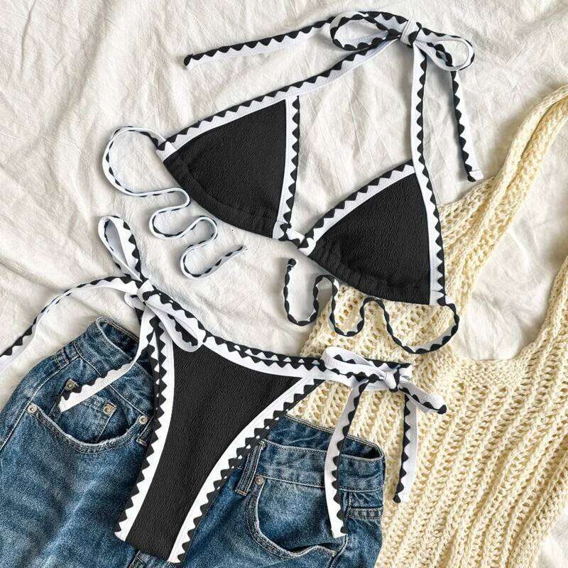 New Sexy Bikinis 2026 Swimsuits Women's Swimwear Push Up Female Beach Swim Wear Bathing Suits Brazilian Bikini Set Pool Bather Z260301