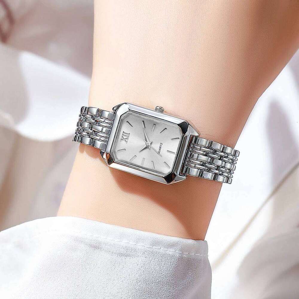 Elegant Women Quartz Fashion Rectangle Analog Wristes Reloj Mujer Girls Clock GiftWithout Box H260228