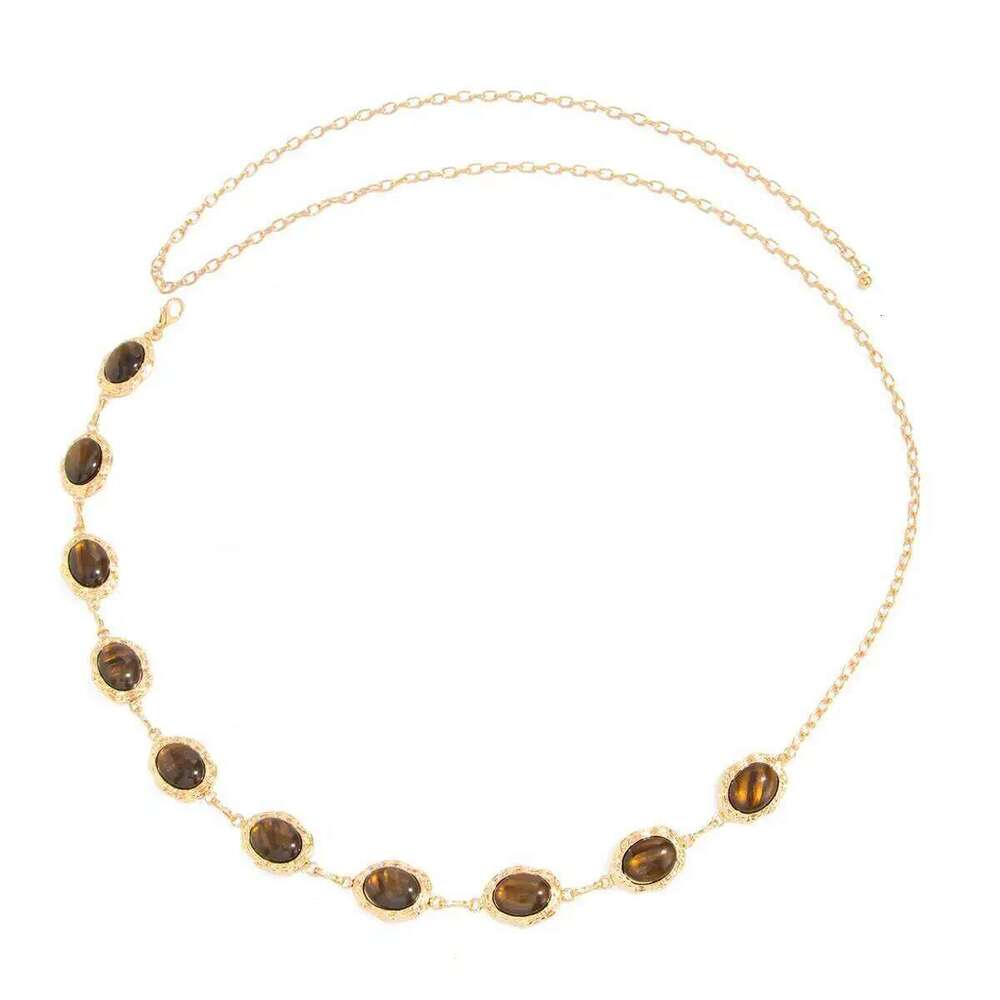 Salircon Vintage Punk Irregular Geometry Metal Waist Women 2026 New Trend Belly Belt Chain Dress Jean Waistband Jewelry H260228